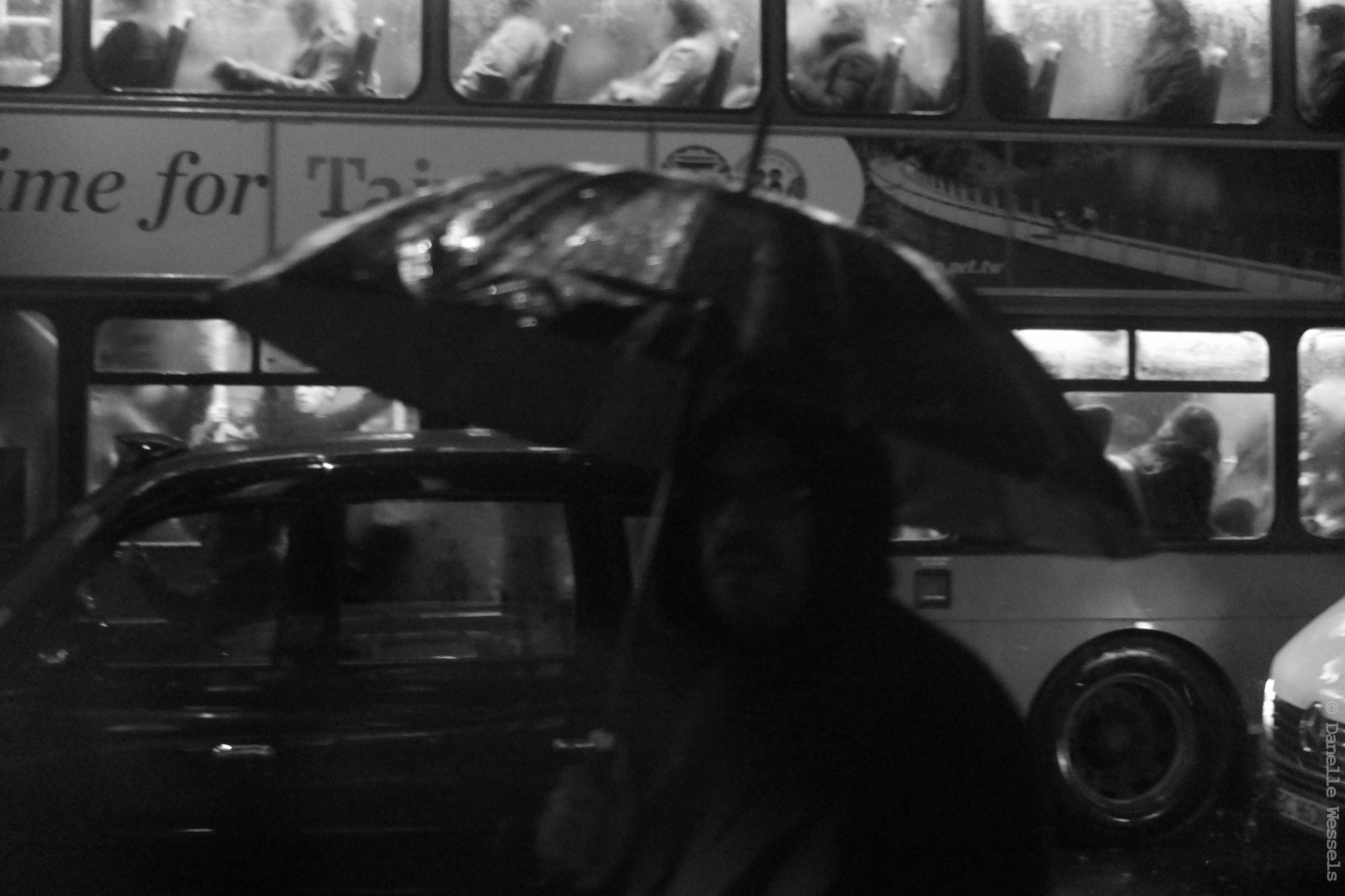 Umbrella and bus (2a)