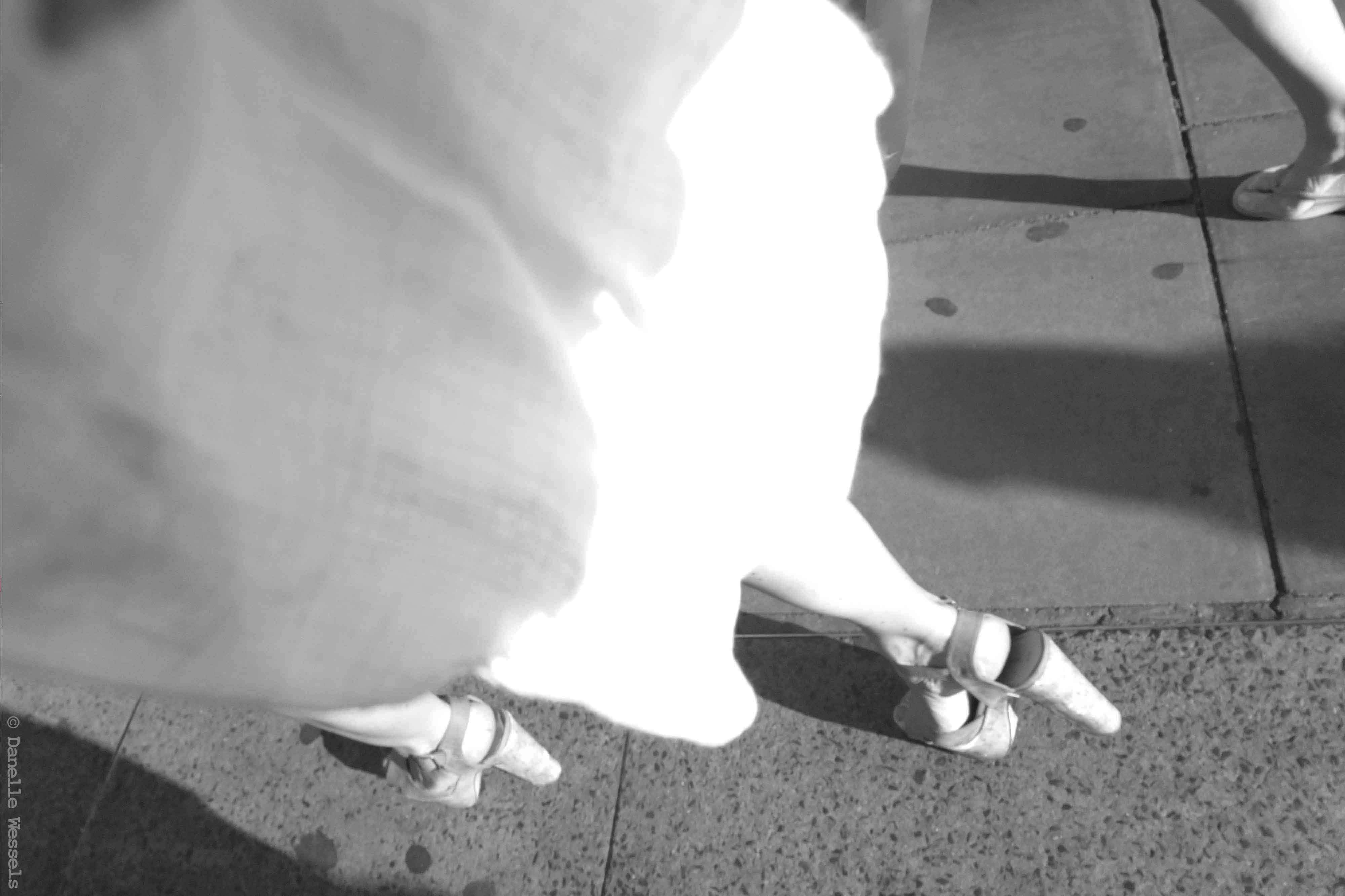 White dress and shoes (1b)