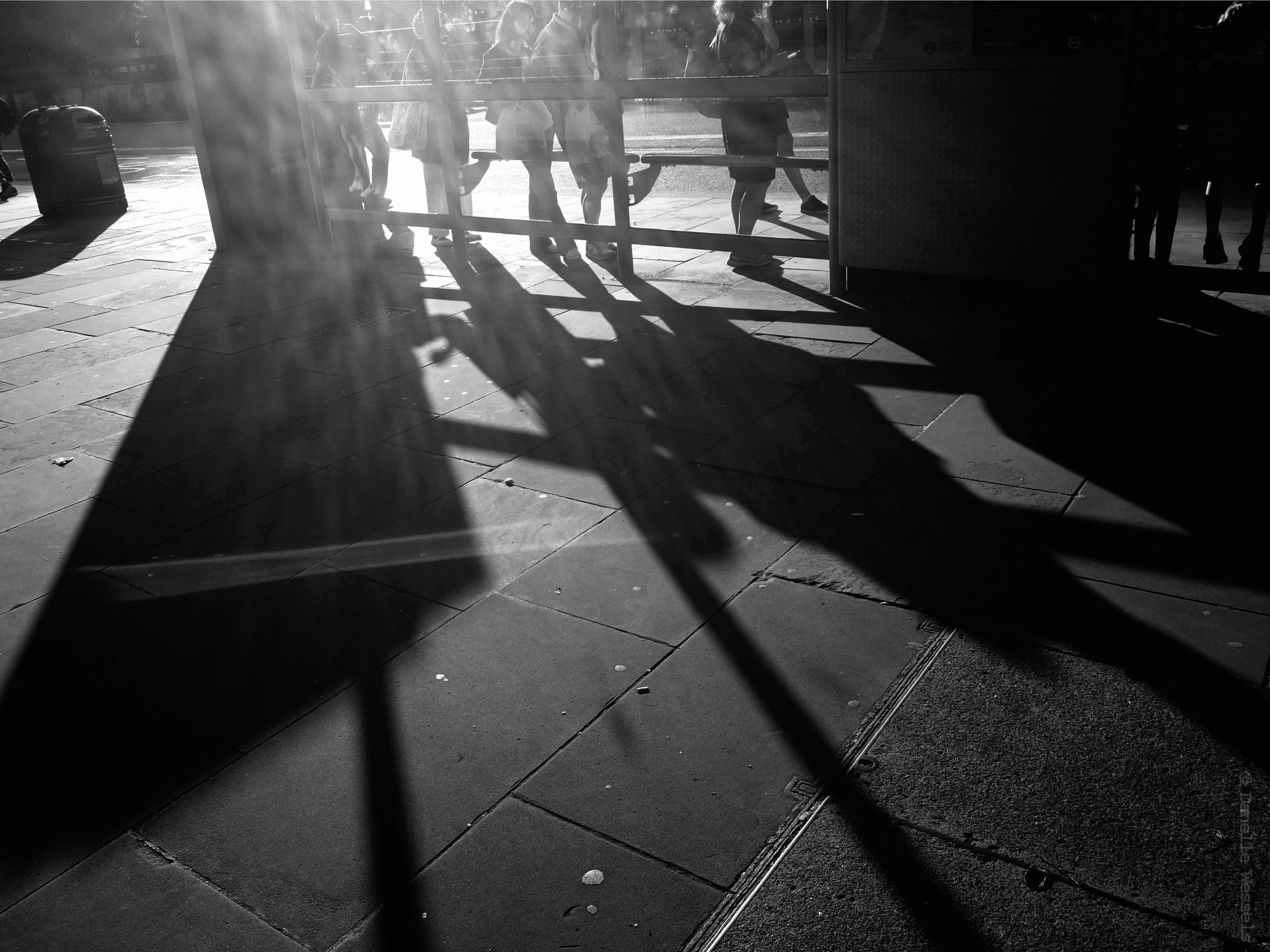Bus stop and shadow (2c)